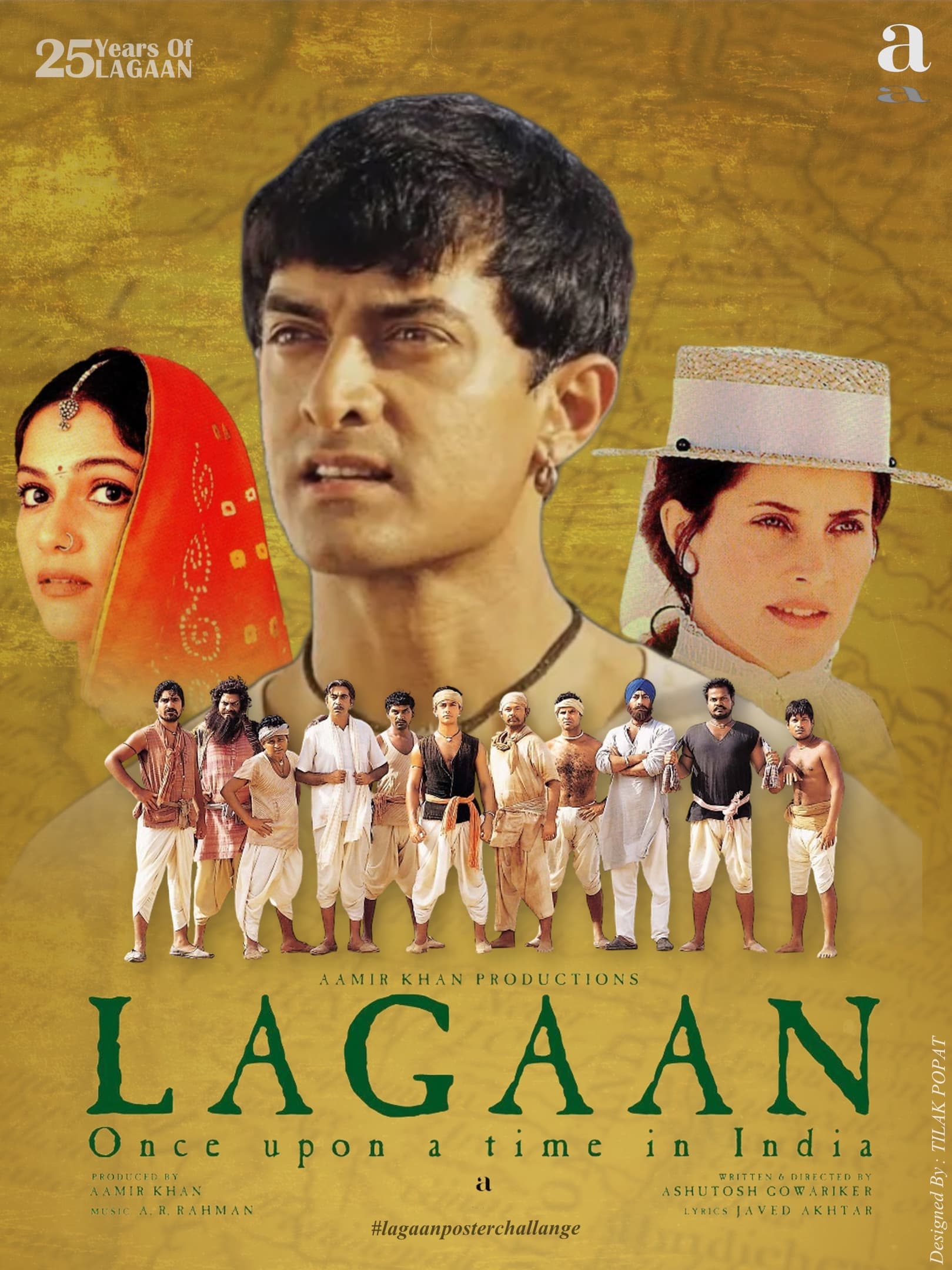 #LagaanPosterChallenge (Portrait)