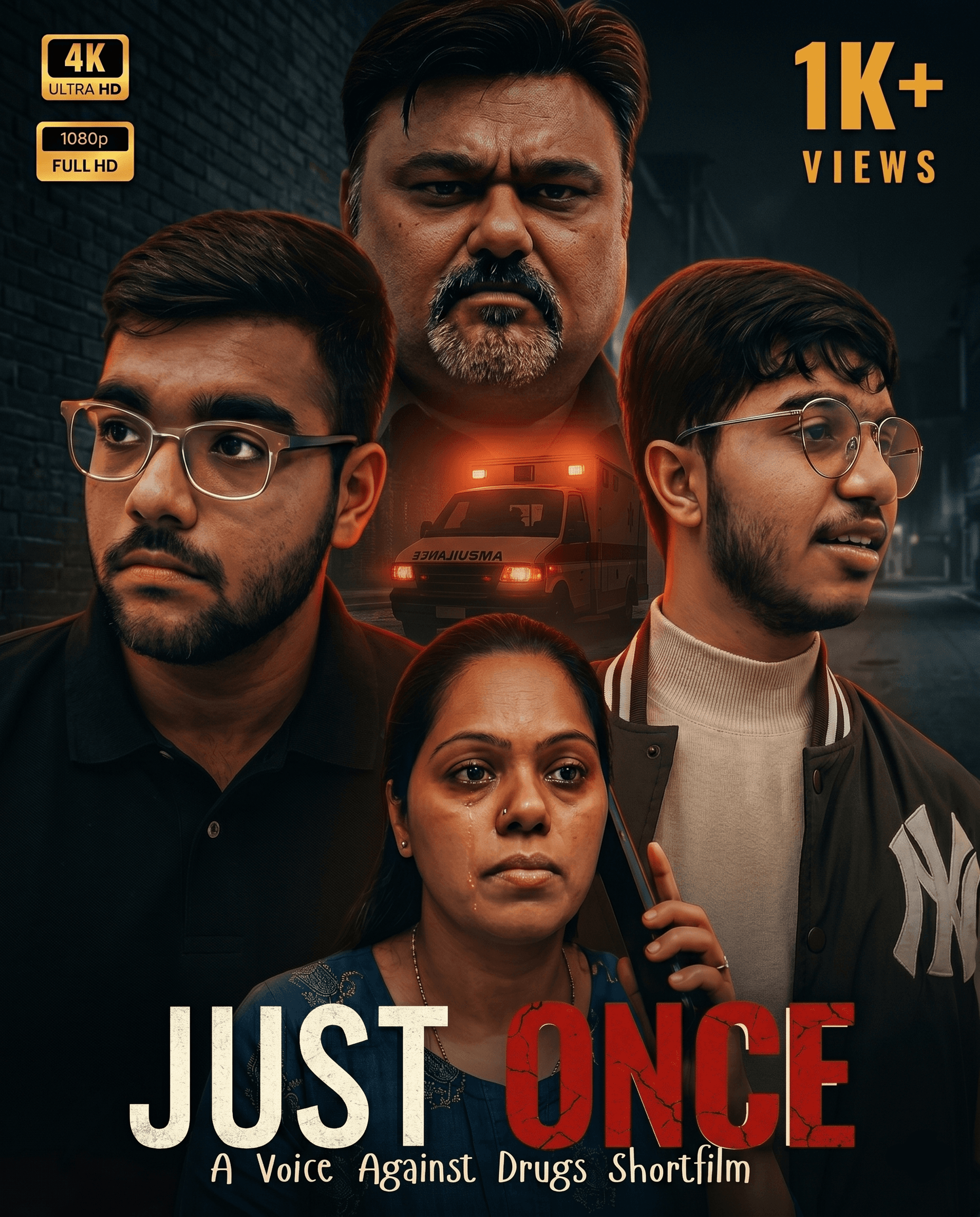 JUST ONCE Redesigned Poster